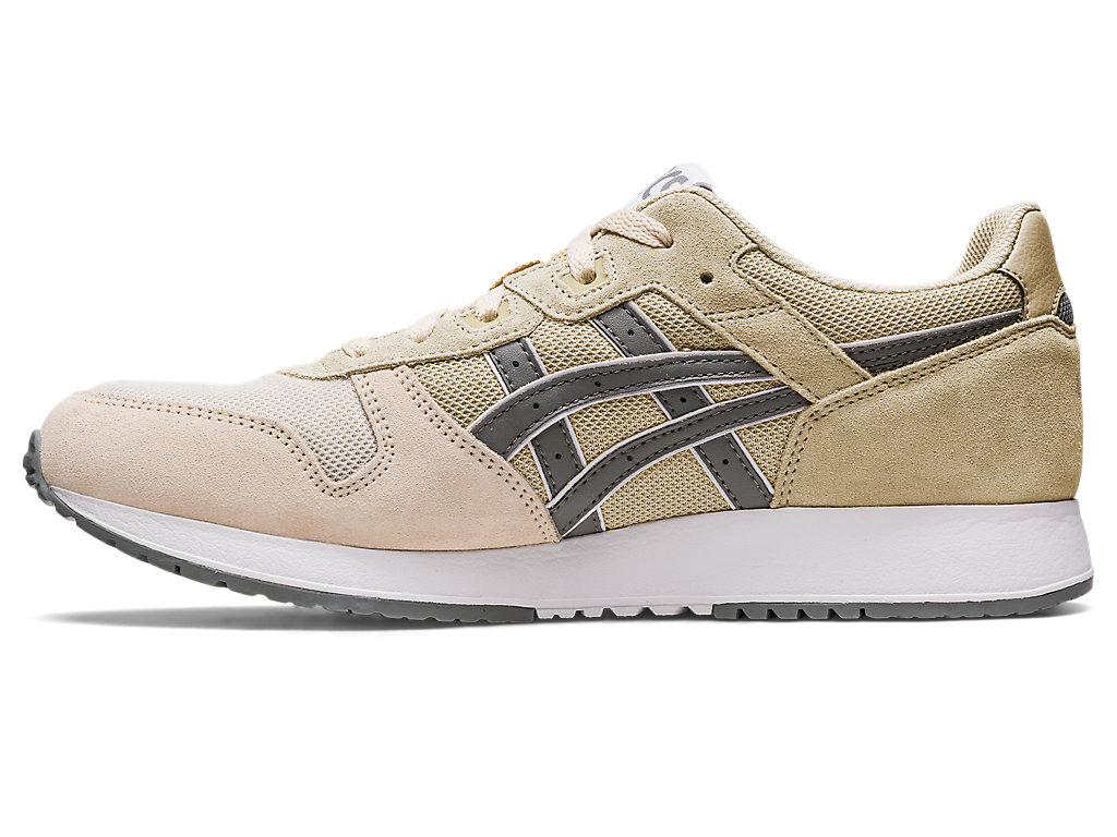 Sneakers Asics Lyte Classicos Feminino Bege Cinzentas | 5263-WNBEX