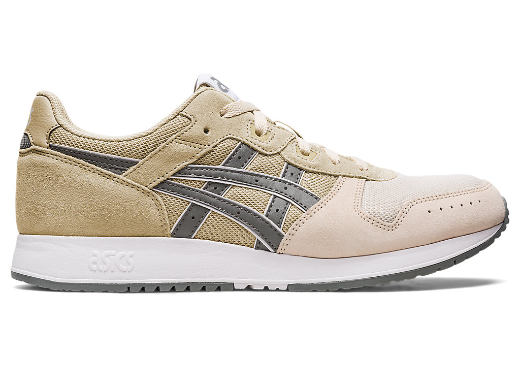 Sneakers Asics Lyte Classicos Feminino Bege Cinzentas | 5263-WNBEX