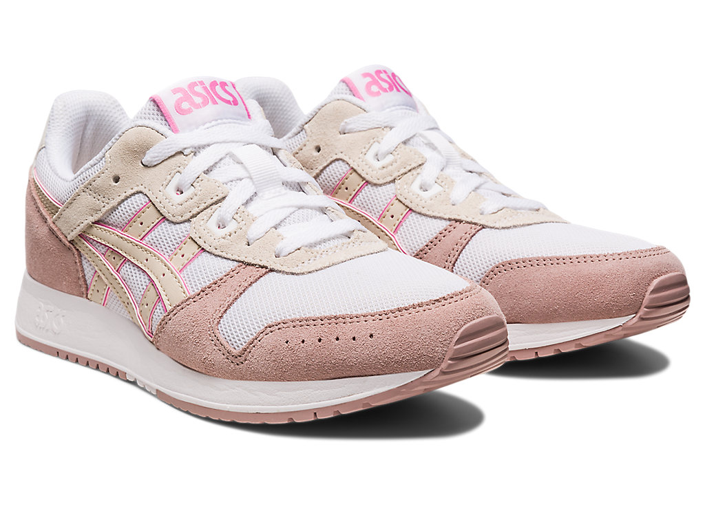 Sneakers Asics Lyte Classicos Feminino Branco Bege | 7526-EVRLO