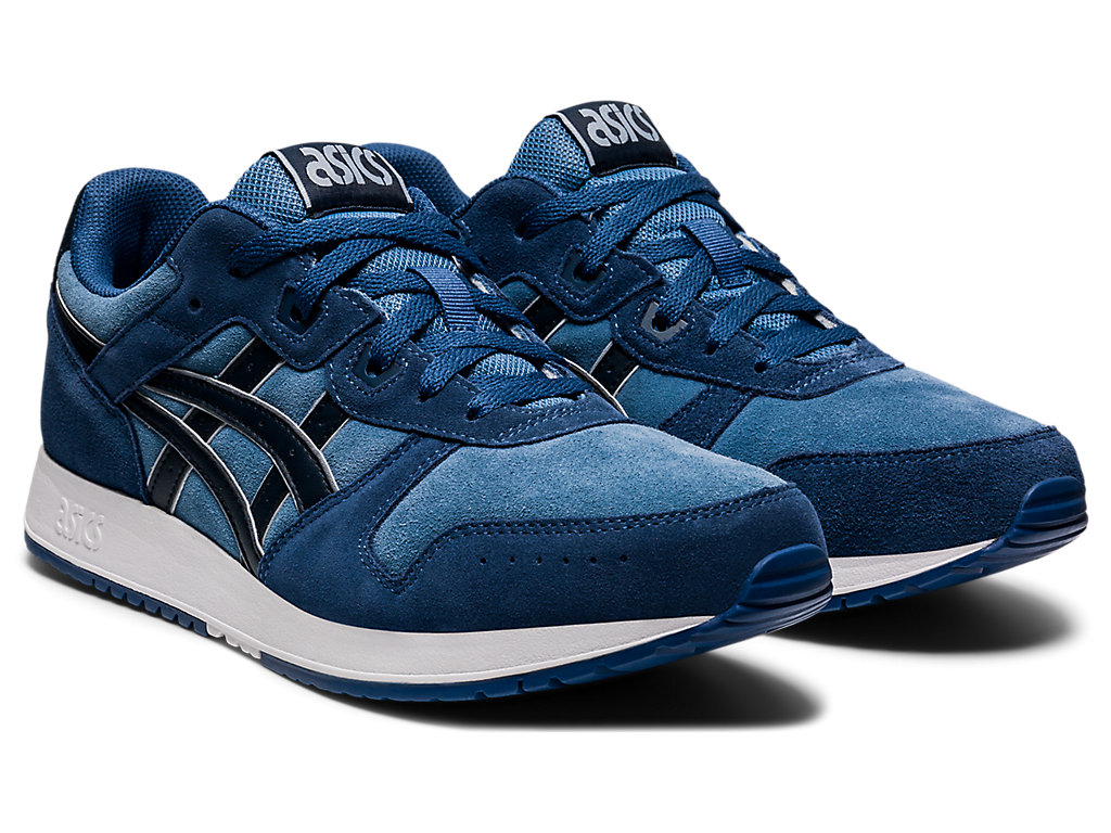 Sneakers Asics Lyte Classicos Masculino Cinzentas Azuis | 2186-GNBPC