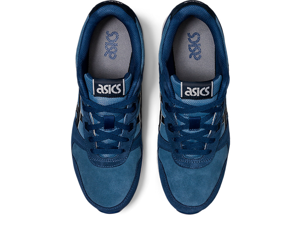 Sneakers Asics Lyte Classicos Masculino Cinzentas Azuis | 2186-GNBPC