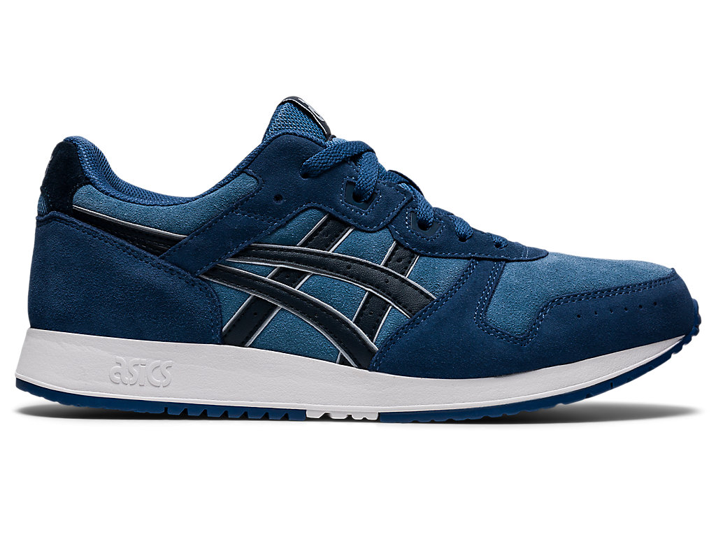 Sneakers Asics Lyte Classicos Masculino Cinzentas Azuis | 2186-GNBPC