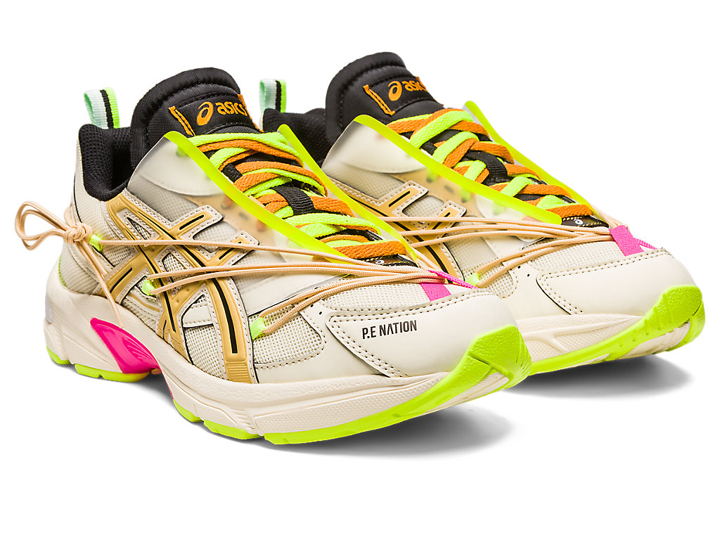 Sneakers Asics Pe Nation X Gel-1130 Feminino Creme | 8056-ODXFY