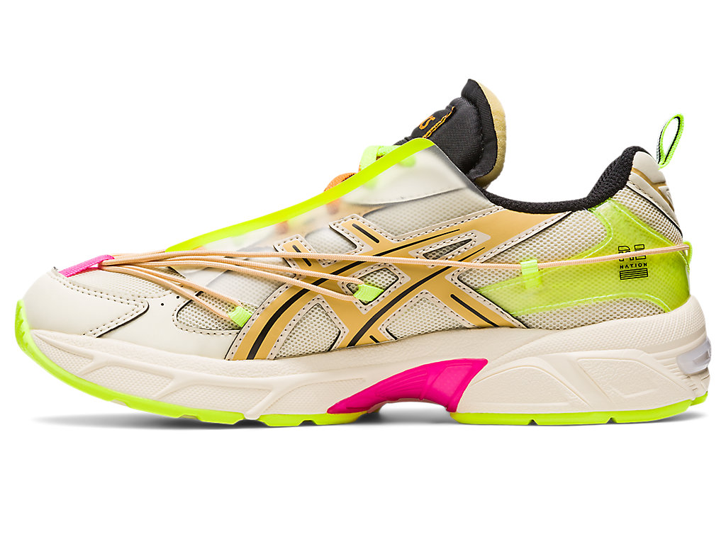 Sneakers Asics Pe Nation X Gel-1130 Feminino Creme | 8056-ODXFY