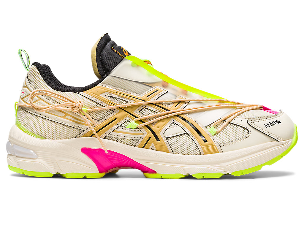 Sneakers Asics Pe Nation X Gel-1130 Feminino Creme | 8056-ODXFY