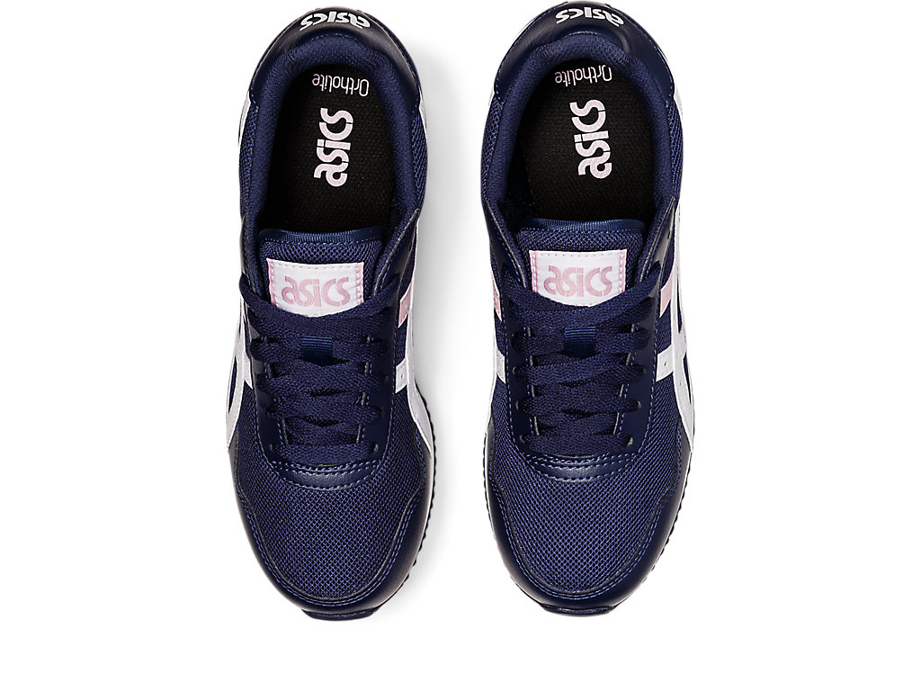 Sneakers Asics Tiger Runner Feminino Azul Marinho Branco | 3409-WHCNU