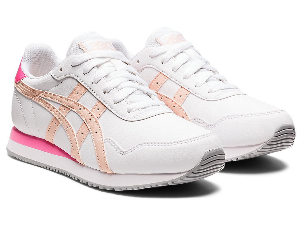 Sneakers Asics Tiger Runner Feminino Branco Turquesa | 1048-HWIJA