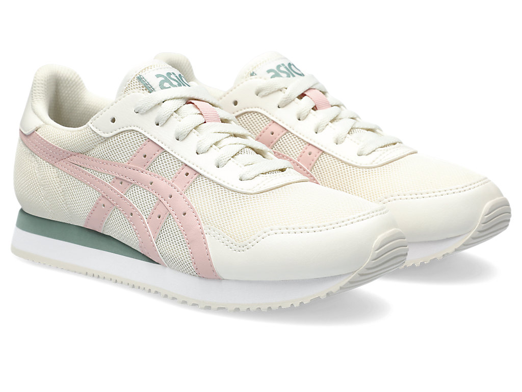 Sneakers Asics Tiger Runner Feminino Creme Coral | 4235-WXGTK