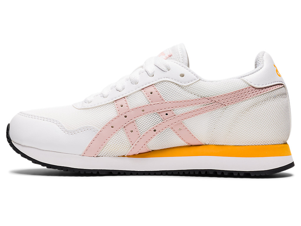 Sneakers Asics Tiger Runner Grade School Criança Branco Coral | 2593-WUEQS