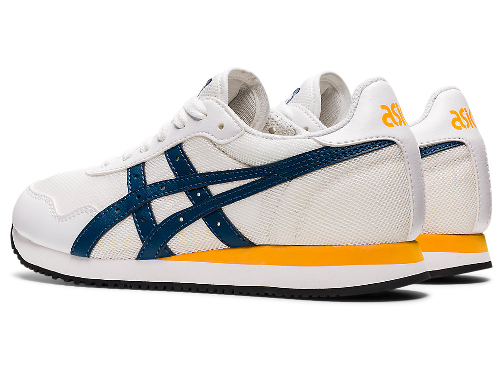 Sneakers Asics Tiger Runner Grade School Criança Branco Luz Azul Anil | 5284-HLSGR