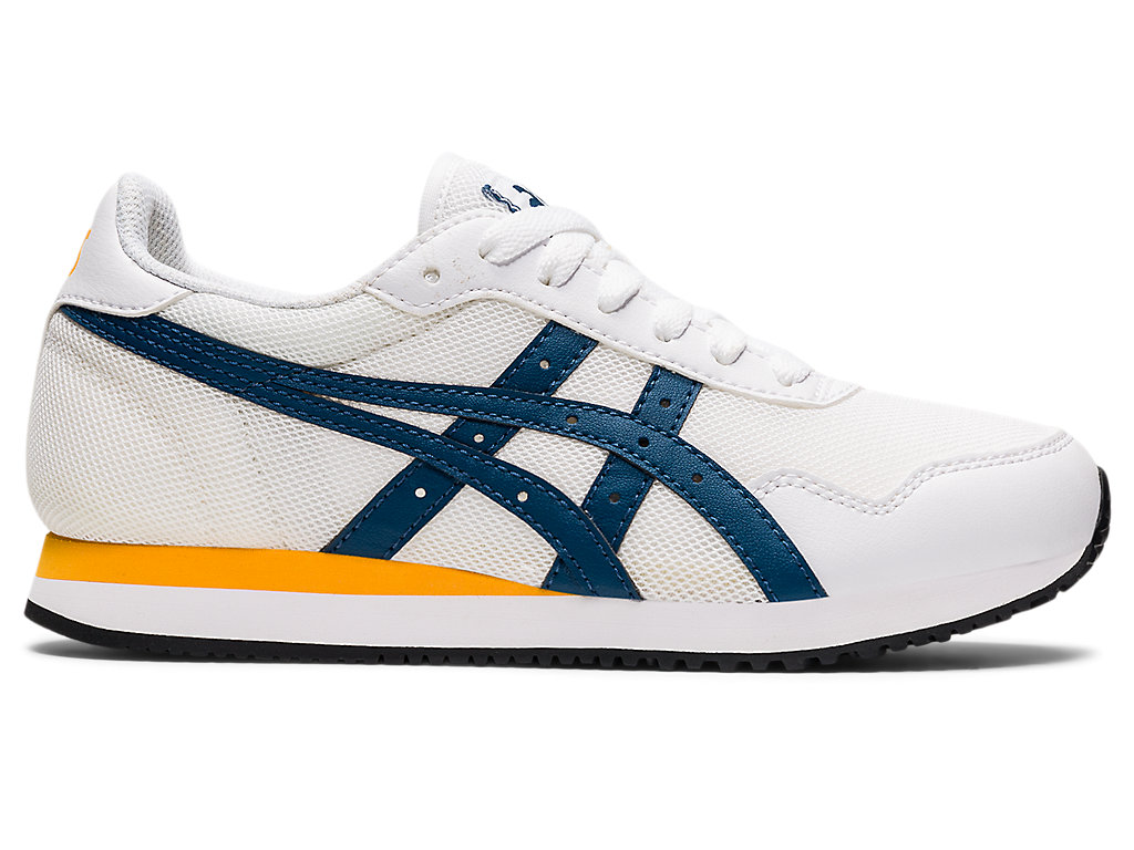 Sneakers Asics Tiger Runner Grade School Criança Branco Luz Azul Anil | 5284-HLSGR