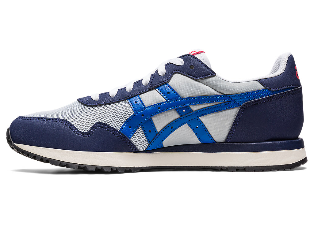 Sneakers Asics Tiger Runner Ii Masculino Cinzentas Azul Marinho | 4823-SPGFA