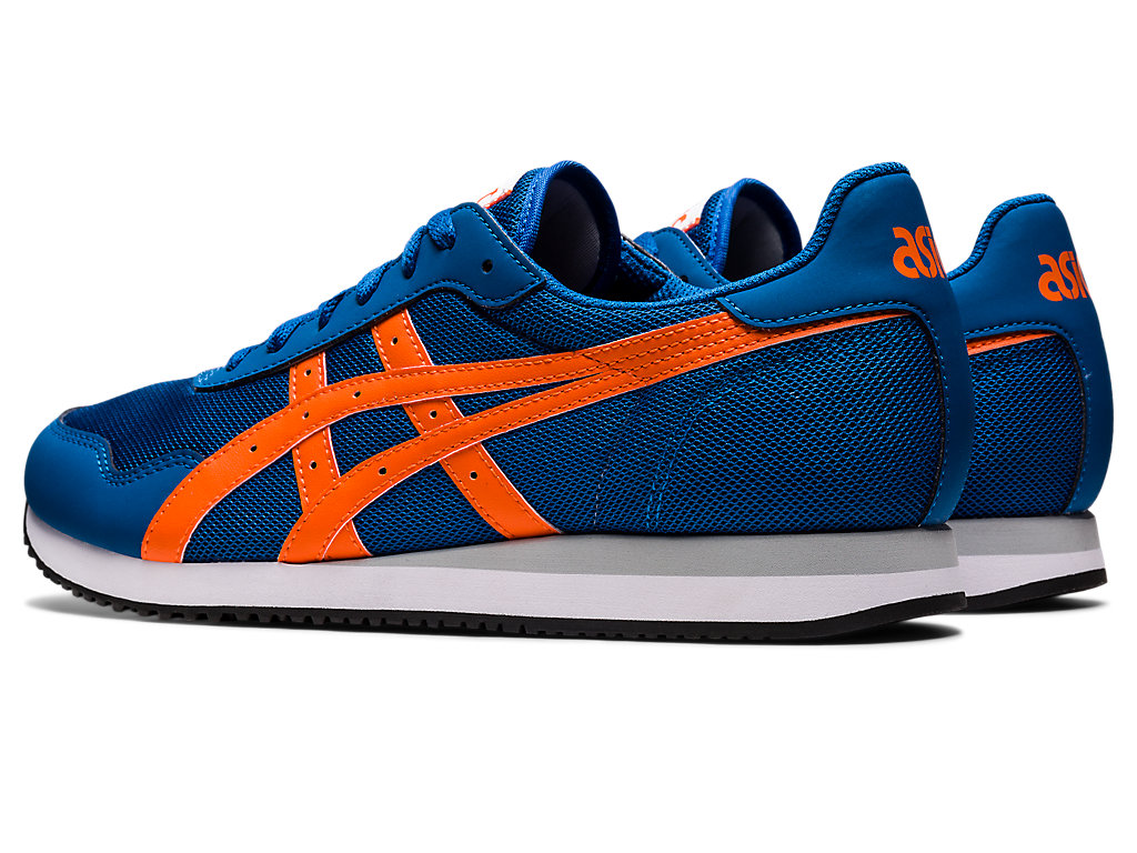 Sneakers Asics Tiger Runner Masculino Azuis | 4908-BFHWN