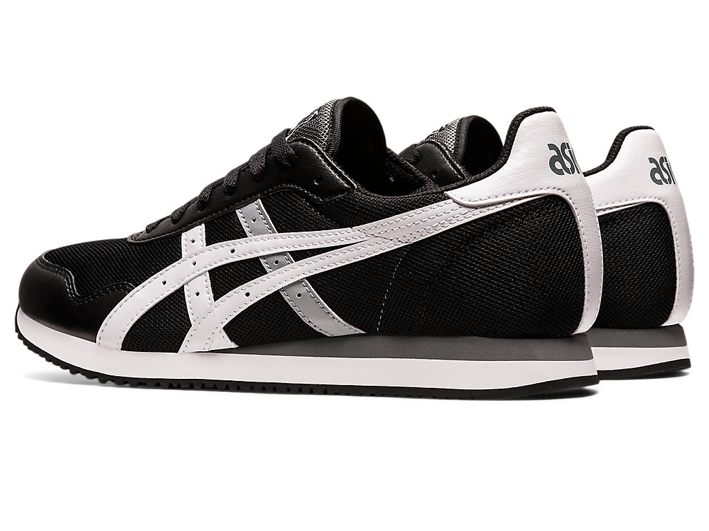 Sneakers Asics Tiger Runner Masculino Pretas Branco | 0795-PQSRO