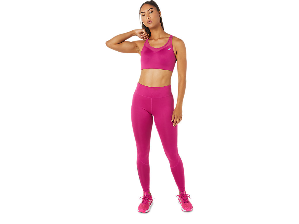 Sutiã Esportivo Asics Accelerate Feminino Fucsia Vermelhas | 4267-OZVSP