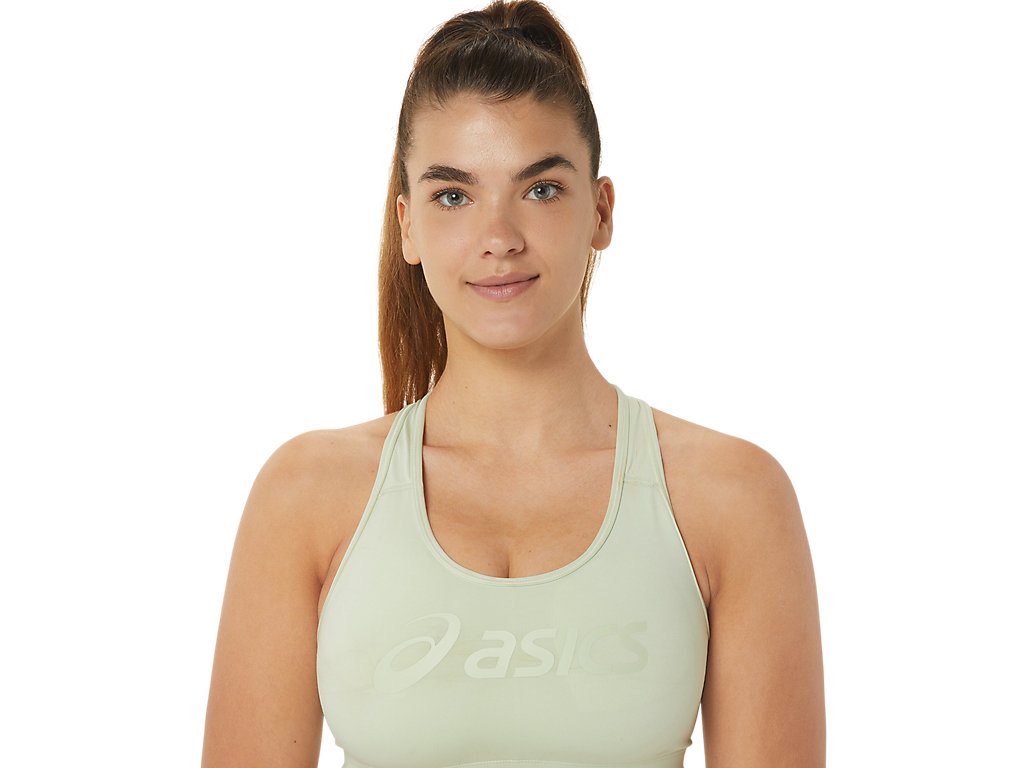 Sutiã Esportivo Asics Acolchoado Feminino Verdes Verdes | 4261-EQWPU