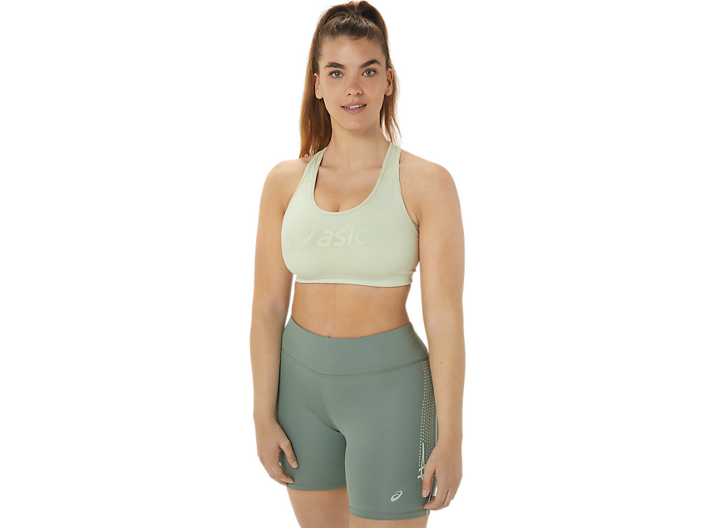 Sutiã Esportivo Asics Acolchoado Feminino Verdes Verdes | 4261-EQWPU