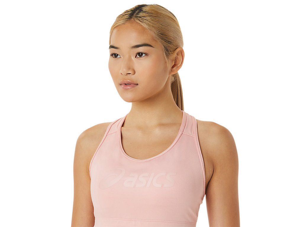 Sutiã Esportivo Asics Acolchoado Feminino Rosa Rosa | 5308-WXPIB