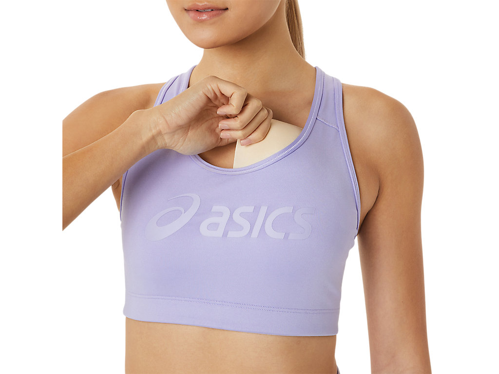 Sutiã Esportivo Asics Acolchoado Feminino Roxo | 8961-ODXZW