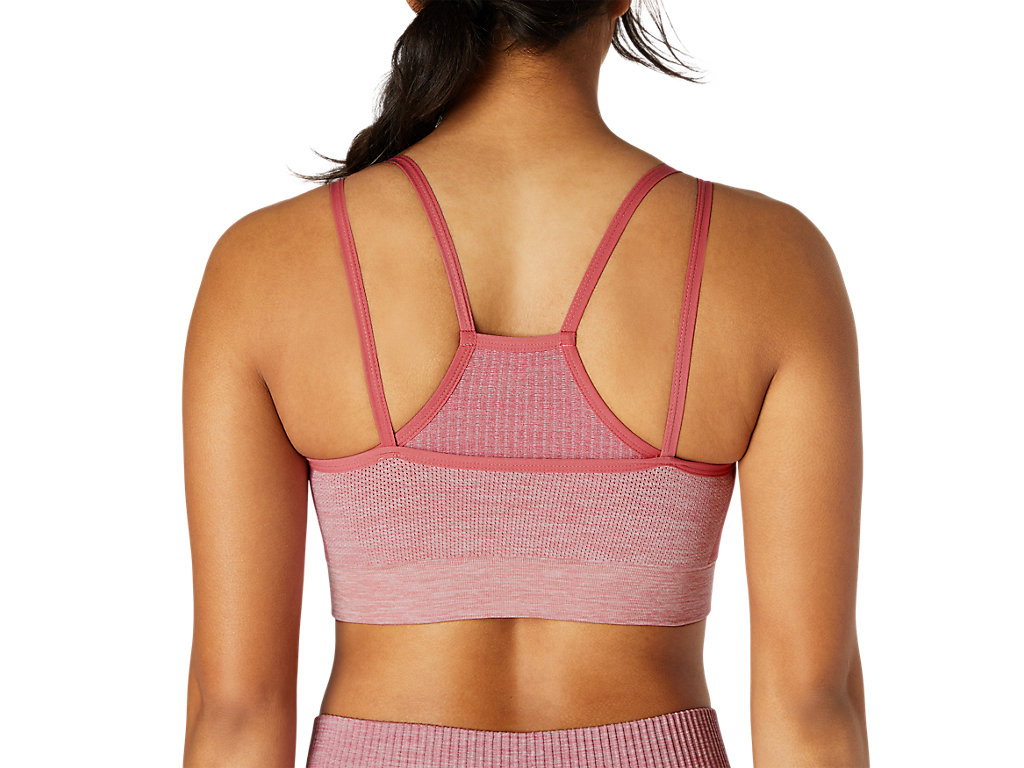 Sutiã Esportivo Asics Reversible Seamless Feminino Rosa | 0179-TPZGW