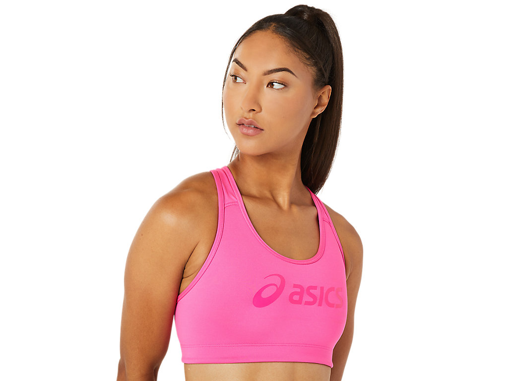 Sutiã Esportivo Asics Spiral Feminino Rosa Rosa | 0985-ABQPD