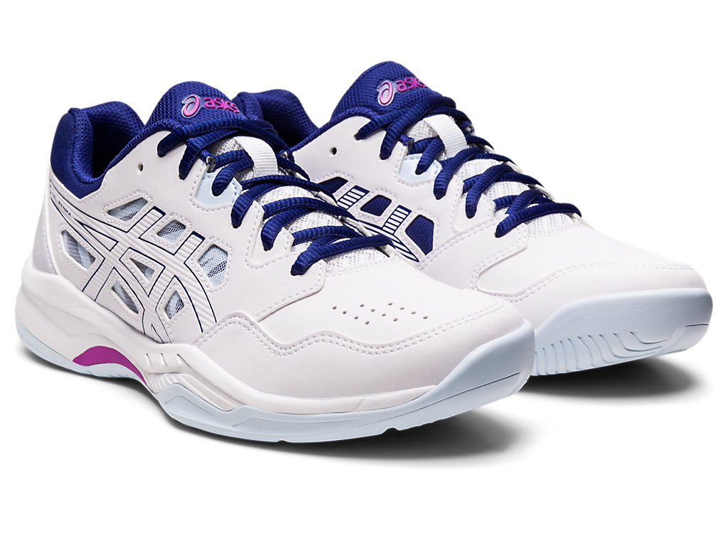 Tenis Interior Asics Gel-Renma Feminino Branco Azuis | 4159-BXEON