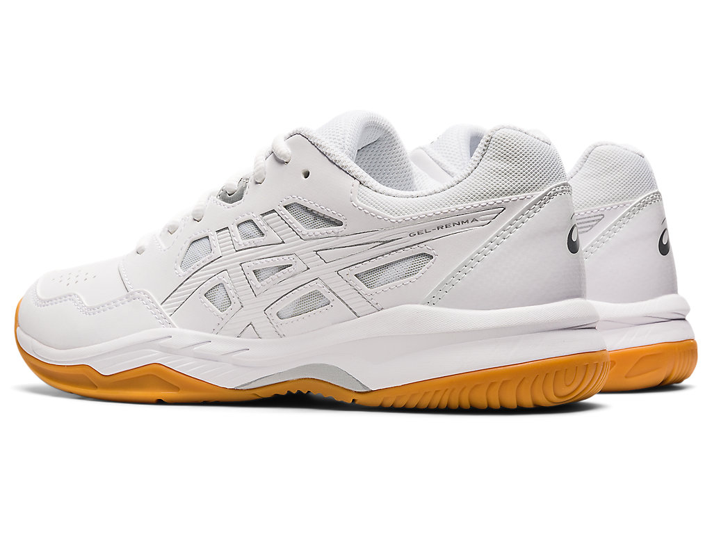 Tenis Interior Asics Gel-Renma Feminino Branco Prateadas | 6897-HIYTQ