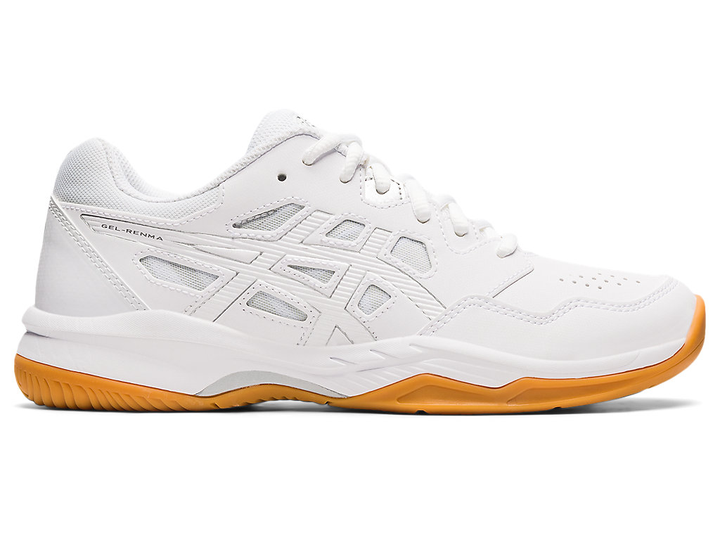 Tenis Interior Asics Gel-Renma Feminino Branco Prateadas | 6897-HIYTQ