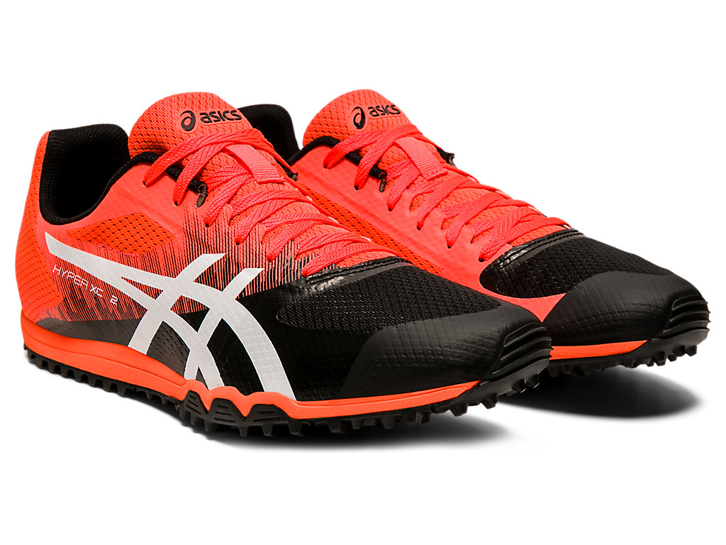 Tenis Interior Asics Hyper Xc 2 Feminino Coral Branco | 0687-LRYGJ