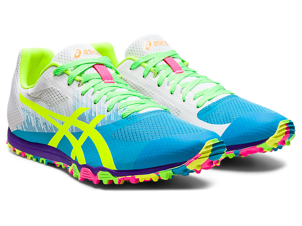 Tenis Interior Asics Hyper Xc 2 Masculino Luz Turquesa Amarelas | 7012-JQAUN