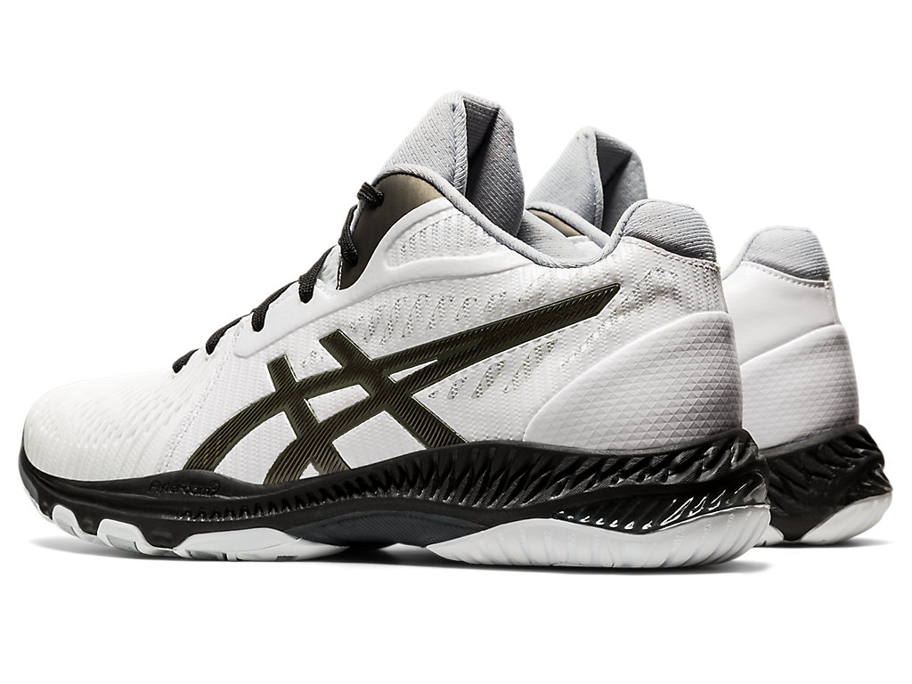 Tenis Interior Asics Netburner Ballistic Ff Mt 2 Masculino Branco Cinzentas | 0839-TXRWH