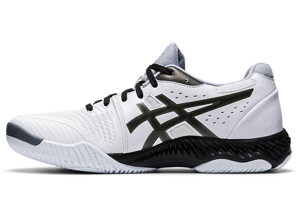 Tenis Interior Asics Netburner Ballistic Ff 2 Masculino Branco Cinzentas | 4587-ANRMT